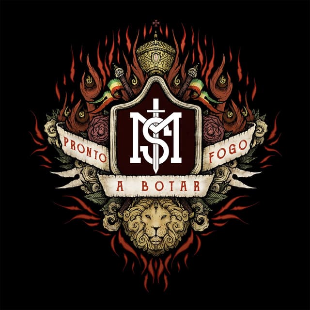 Album cover art for Pronto a Botar Fogo