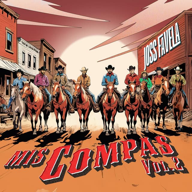 Album cover art for Mis Compas Vol. 2