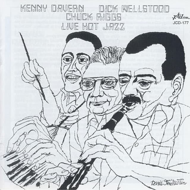 Album cover art for Live Hot Jazz