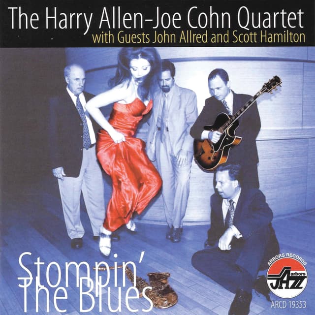 Album cover art for Stompin' the Blues