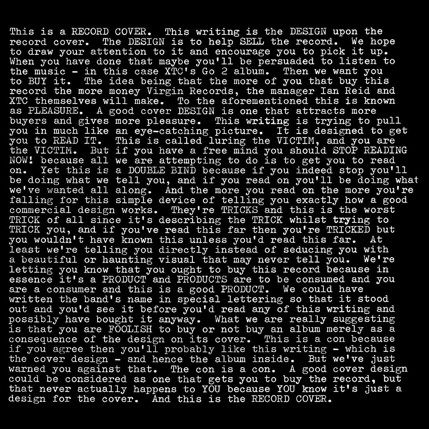 Lyric cover art