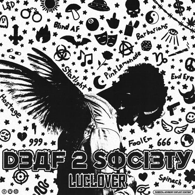 Album cover art for Deaf 2 Soci3Ty