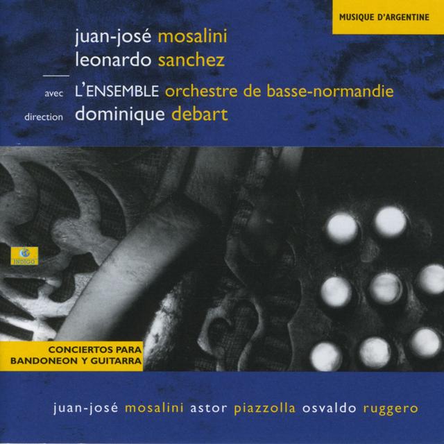 Album cover art for Conciertos para Bandoneón y Guitarra