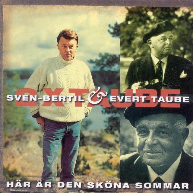 Album cover art for Här Är Den Sköna Sommar