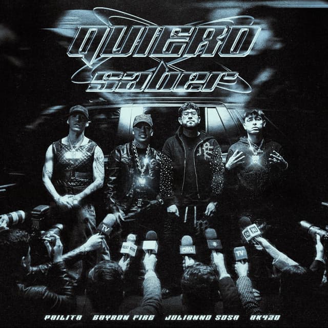 Album cover art for Quiero Saber