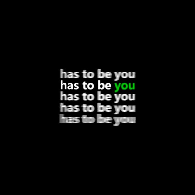 Album cover art for Has to Be You 2
