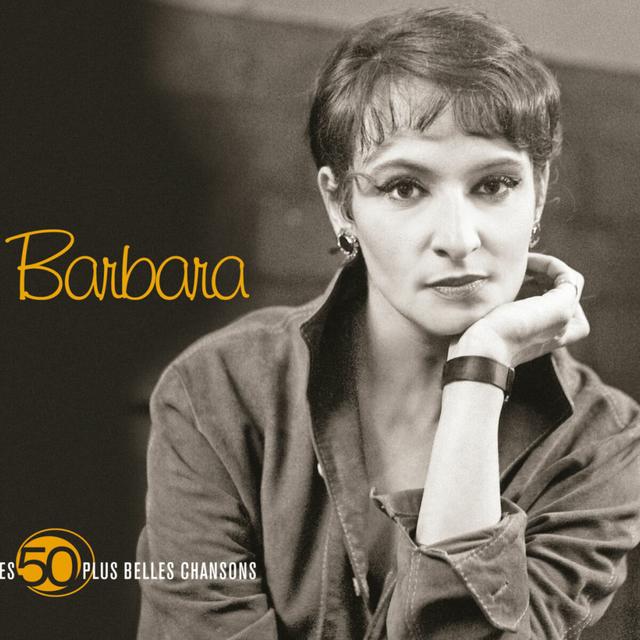 Album cover art for Les 50 Plus Belles Chansons de Barbara