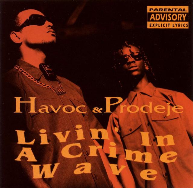 Album cover art for Livin' In A Crime Wave