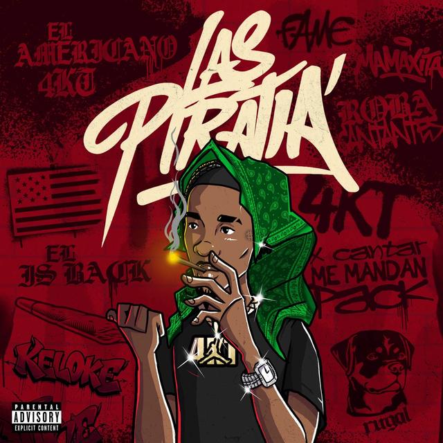 Album cover art for LAS PIRATIA