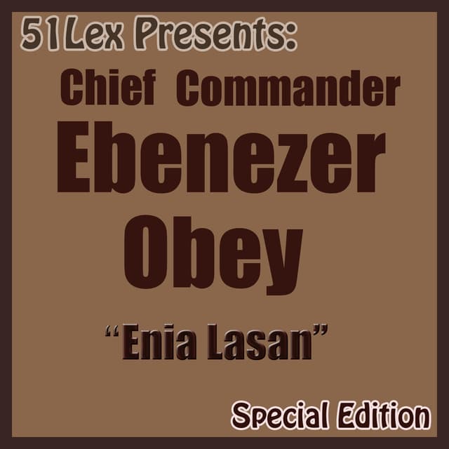 Album cover art for 51 Lex Presents: Enia Lasan