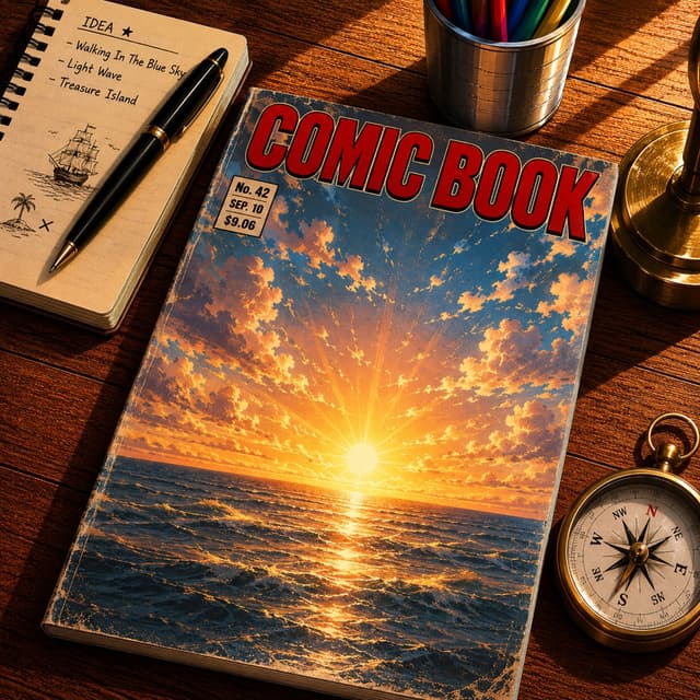 Album cover art for Comic Book