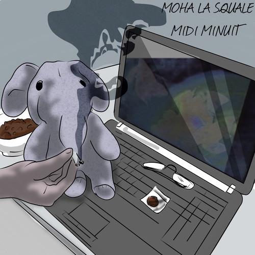 Album cover art for Midi minuit