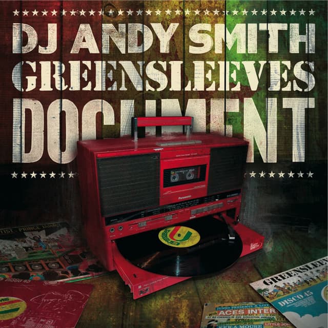 Album cover art for Andy Smith Presents: Greensleeves Document