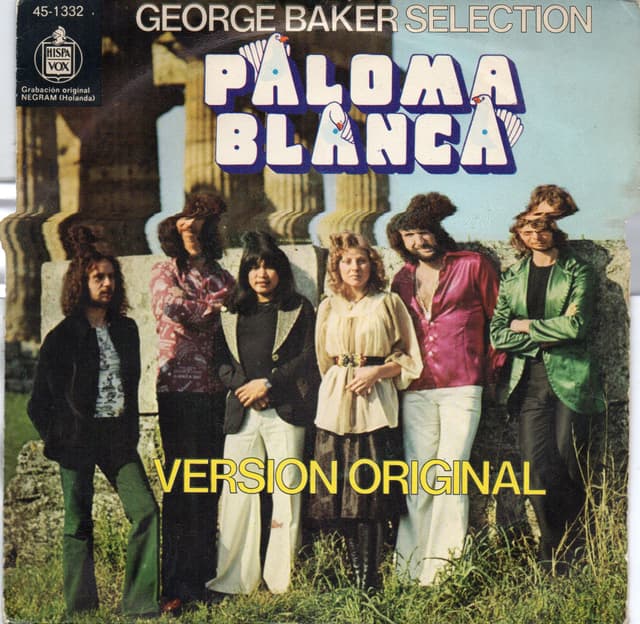 Album cover art for Paloma Blanca