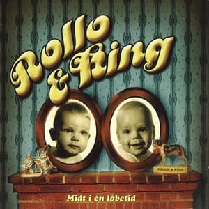 Album cover art for Midt I En Løbetid
