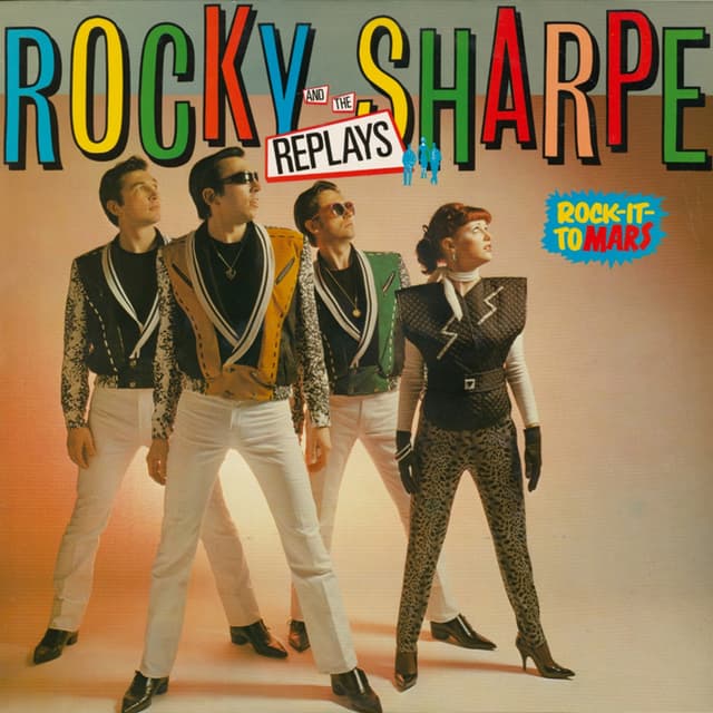 Album cover art for Rock-It-to Mars