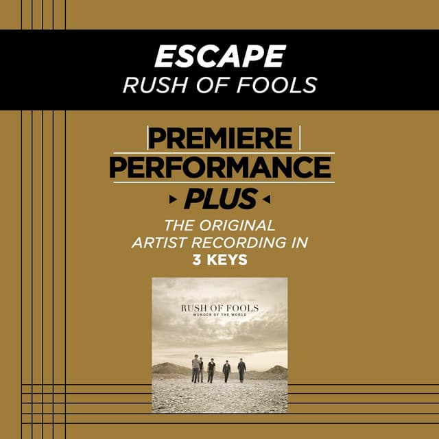 Album cover art for Escape (premiere Performance Plus Track)