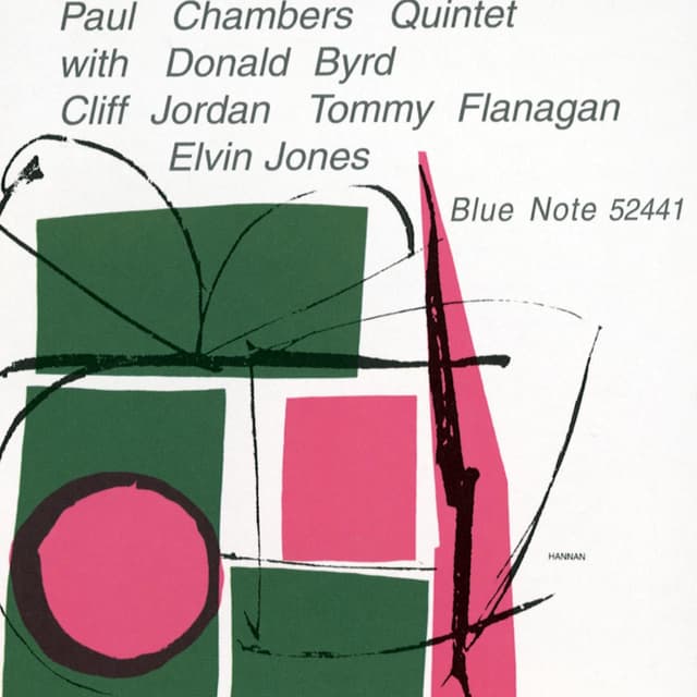 Album cover art for Paul Chambers Quintet