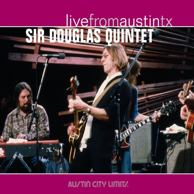 Album cover art for Live from Austin TX
