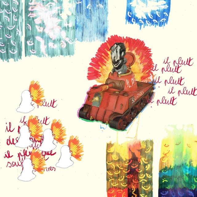 Album cover art for il pleut des sourires