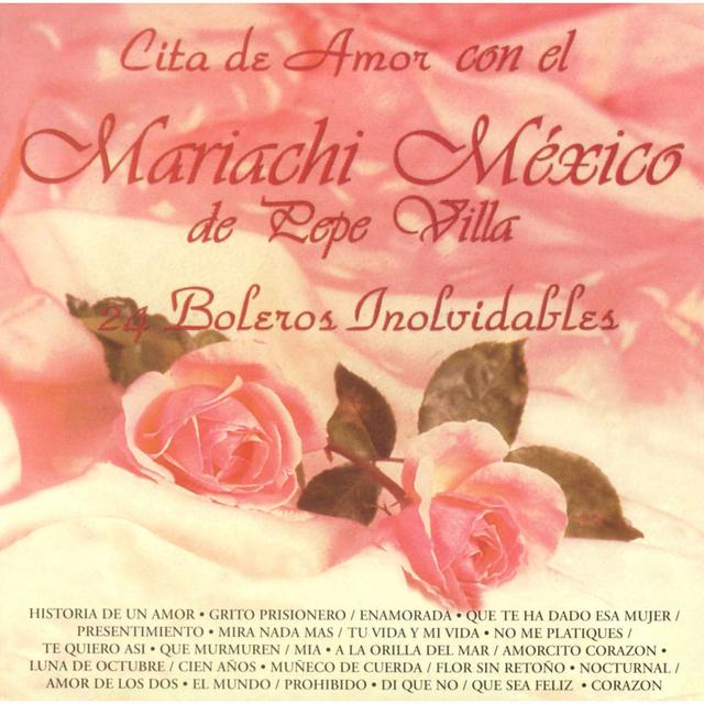 Album cover art for Boleros Inolvidables