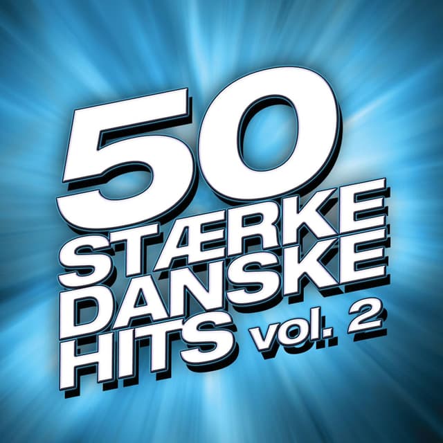 Album cover art for 50 Stærke Danske Hits (vol. 2)