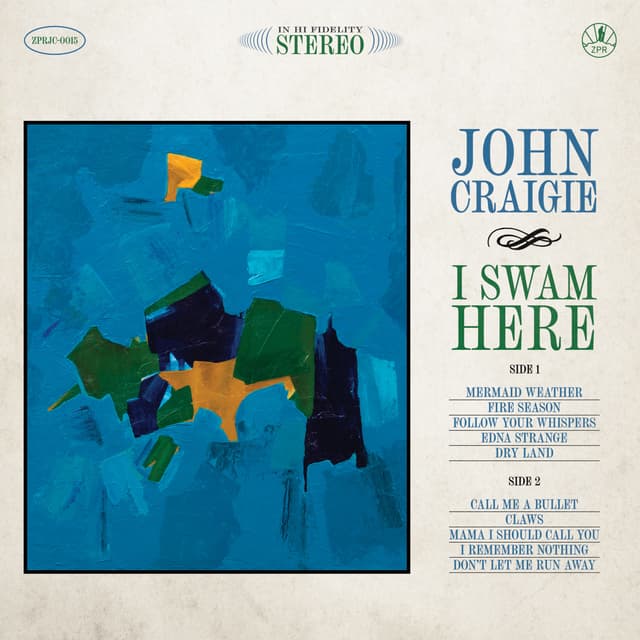Album cover art for I Swam Here