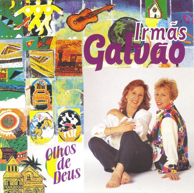 Album cover art for Olhos de Deus