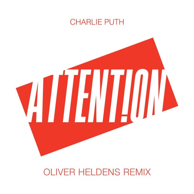 Album cover art for Attention