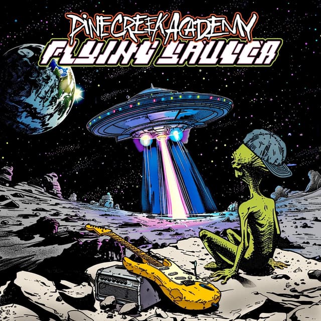 Album cover art for Flying Saucer