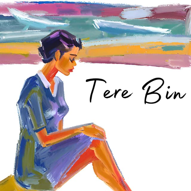 Album cover art for Tere Bin (Piano Instrumental) - Single