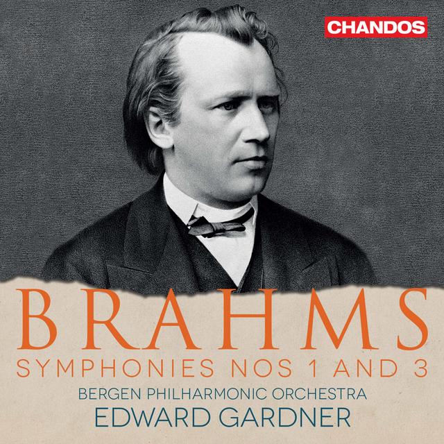 Album cover art for Brahms: Symphonies Nos. 1 & 3