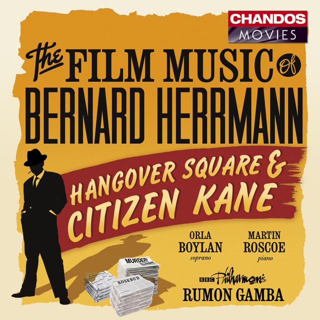 Album cover art for Herrmann: Hangover Square & Citizan Kane