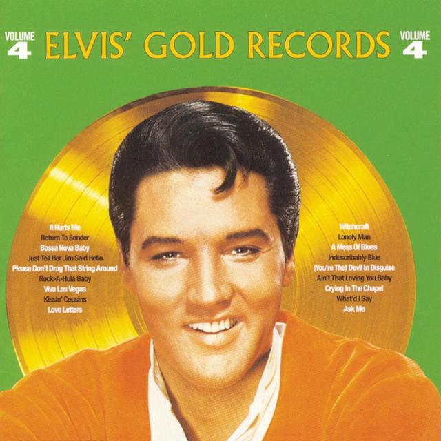 Album cover art for Elvis' Gold Records Volume 4