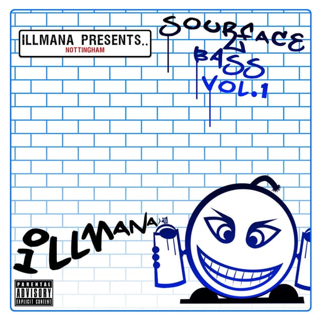 Album cover art for Sourface Bass Vol.1
