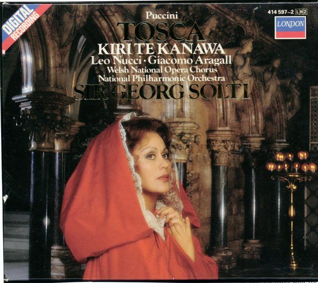 Album cover art for Puccini: Tosca