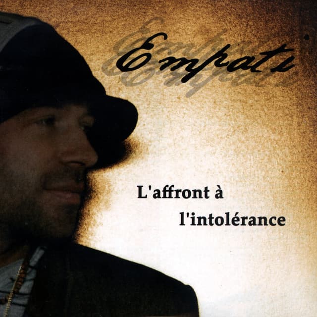 Album cover art for L'affront à L'intolérance