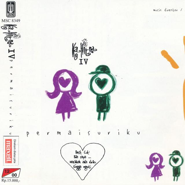 Album cover art for Kahitna IV Permaisuriku