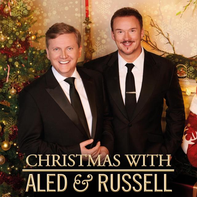 Album cover art for Christmas with Aled and Russell