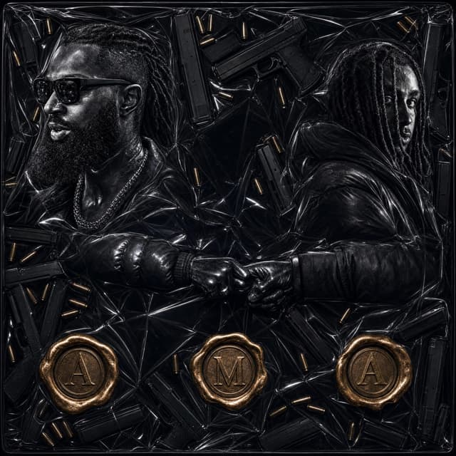 Album cover art for A.M.A