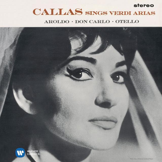 Album cover art for Callas Sings Verdi Arias Aroldo - Don Carlo - Otello