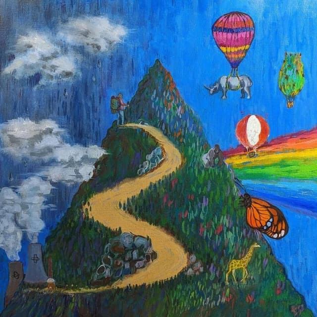 Album cover art for Indigo Jack & The New World Border
