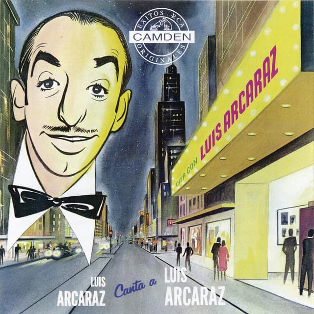 Album cover art for Cita Con Luis Arcaraz