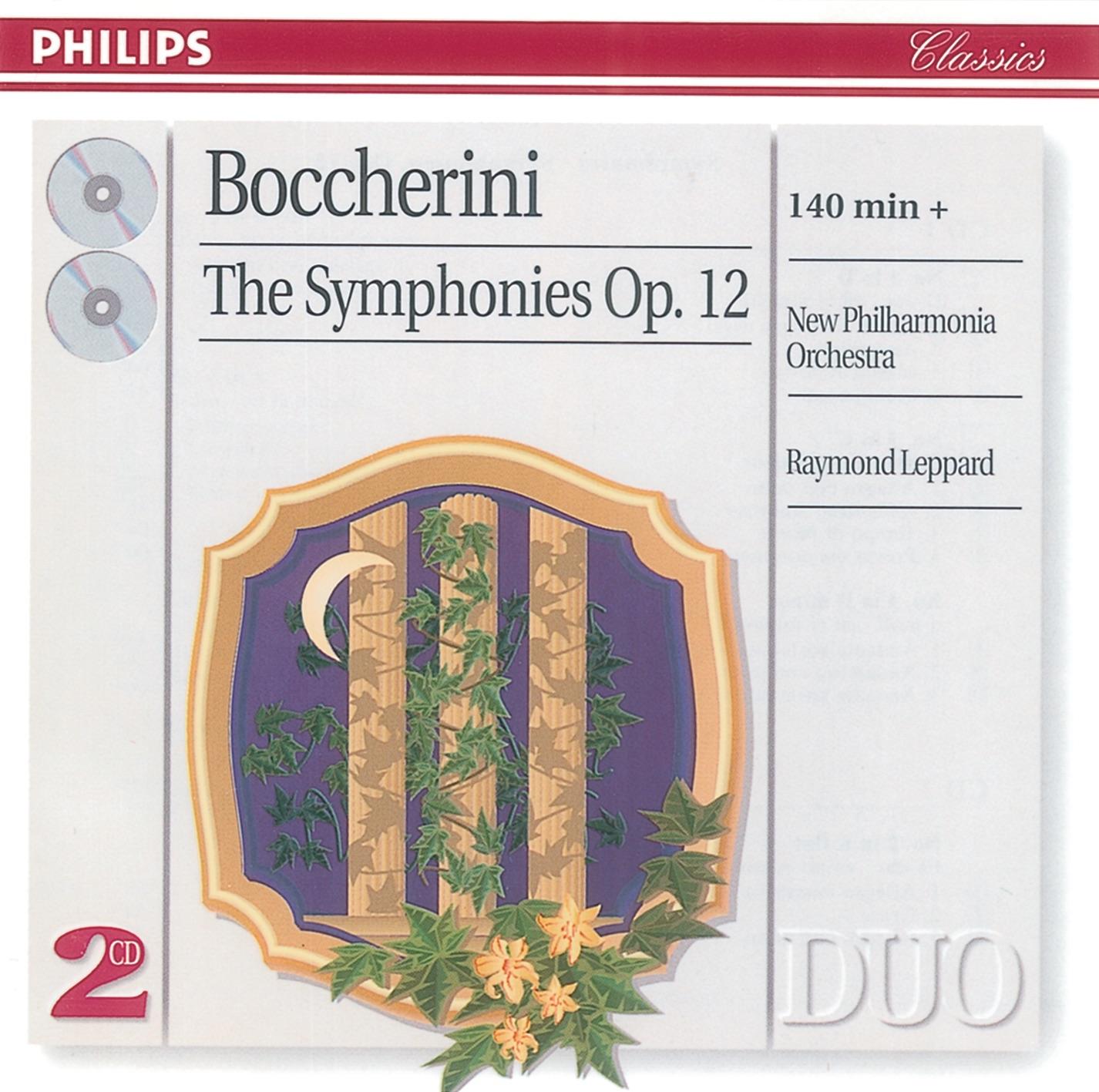 Boccherini: 6 Symphonies, Op.12