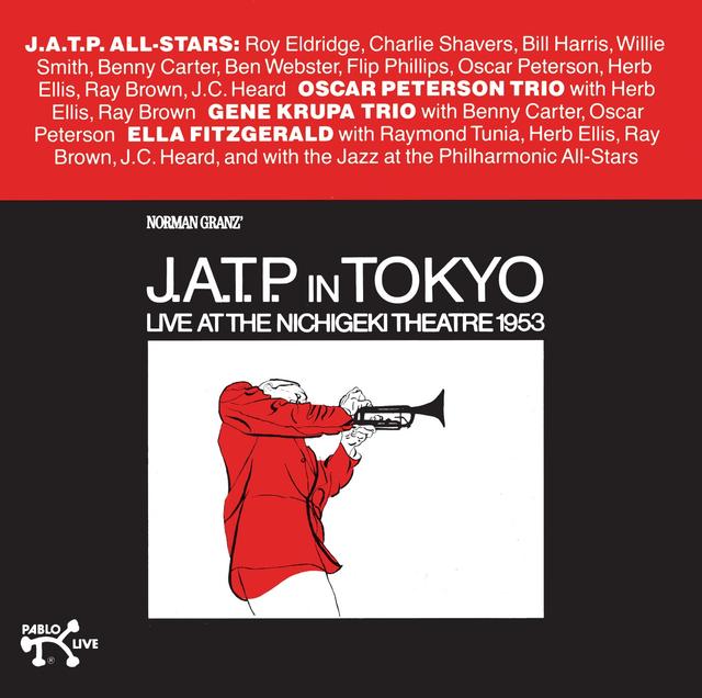 Album cover art for JATP In Tokyo! Live At The Nichigeki Theatre