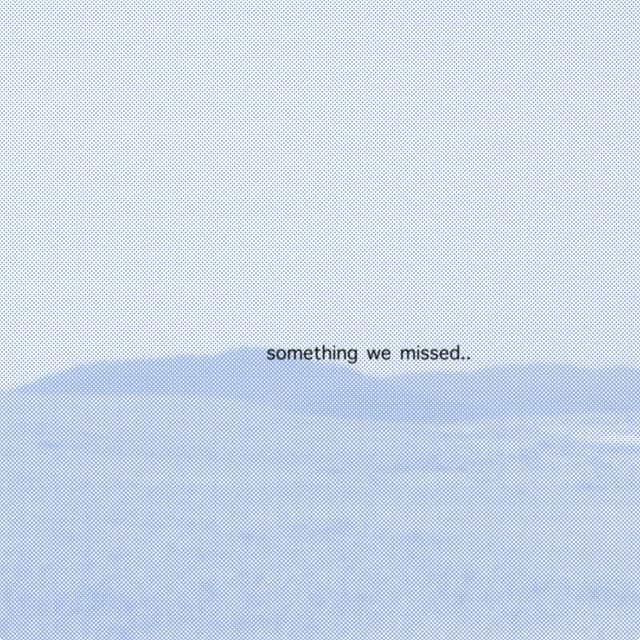 Album cover art for something we missed..