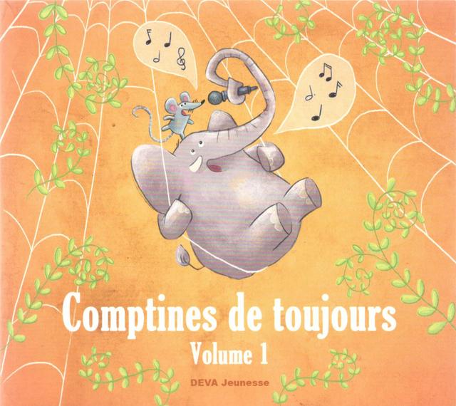 Album cover art for Comptines de toujours (volume 1)