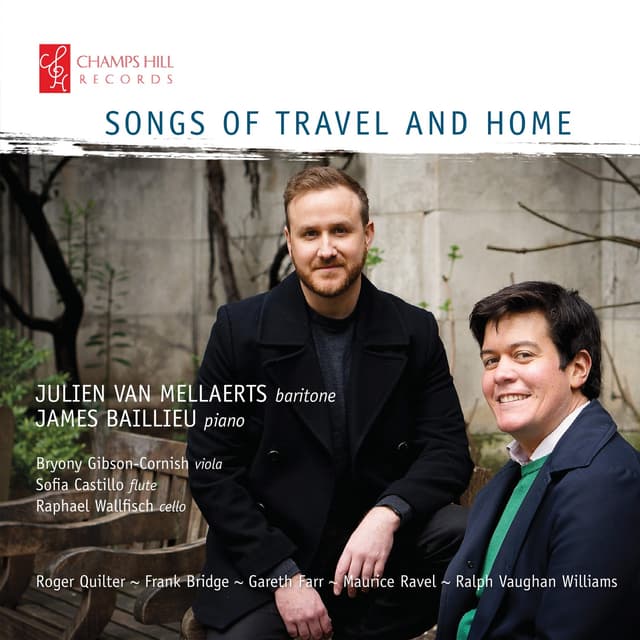 Album cover art for Songs of Travel and Home
