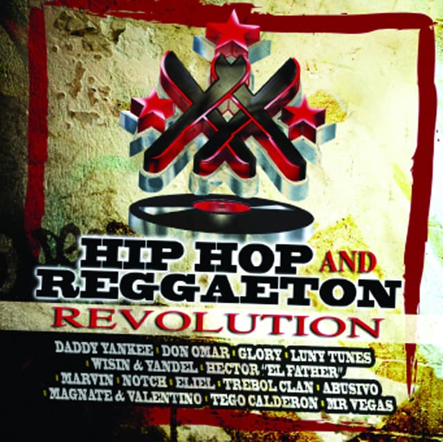 Album cover art for Hip Hop and Reggaeton Revolution