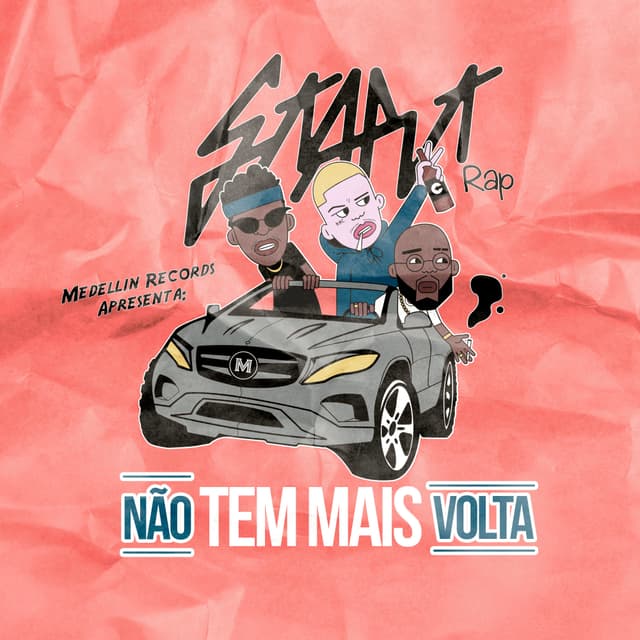 Album cover art for Não Tem Mais Volta